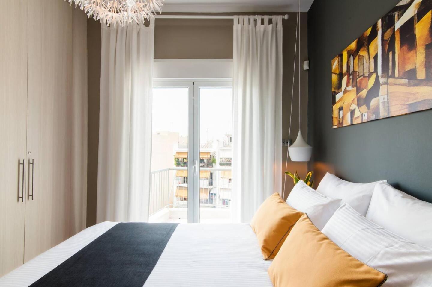Ma Maison Nο 1, Penthouse, Acropolis And Lycabettus View, Ultra High Speed Internet 300 Mbps, 15' To Acropolis By Metro, 1' From Metro Station Athena Bagian luar foto